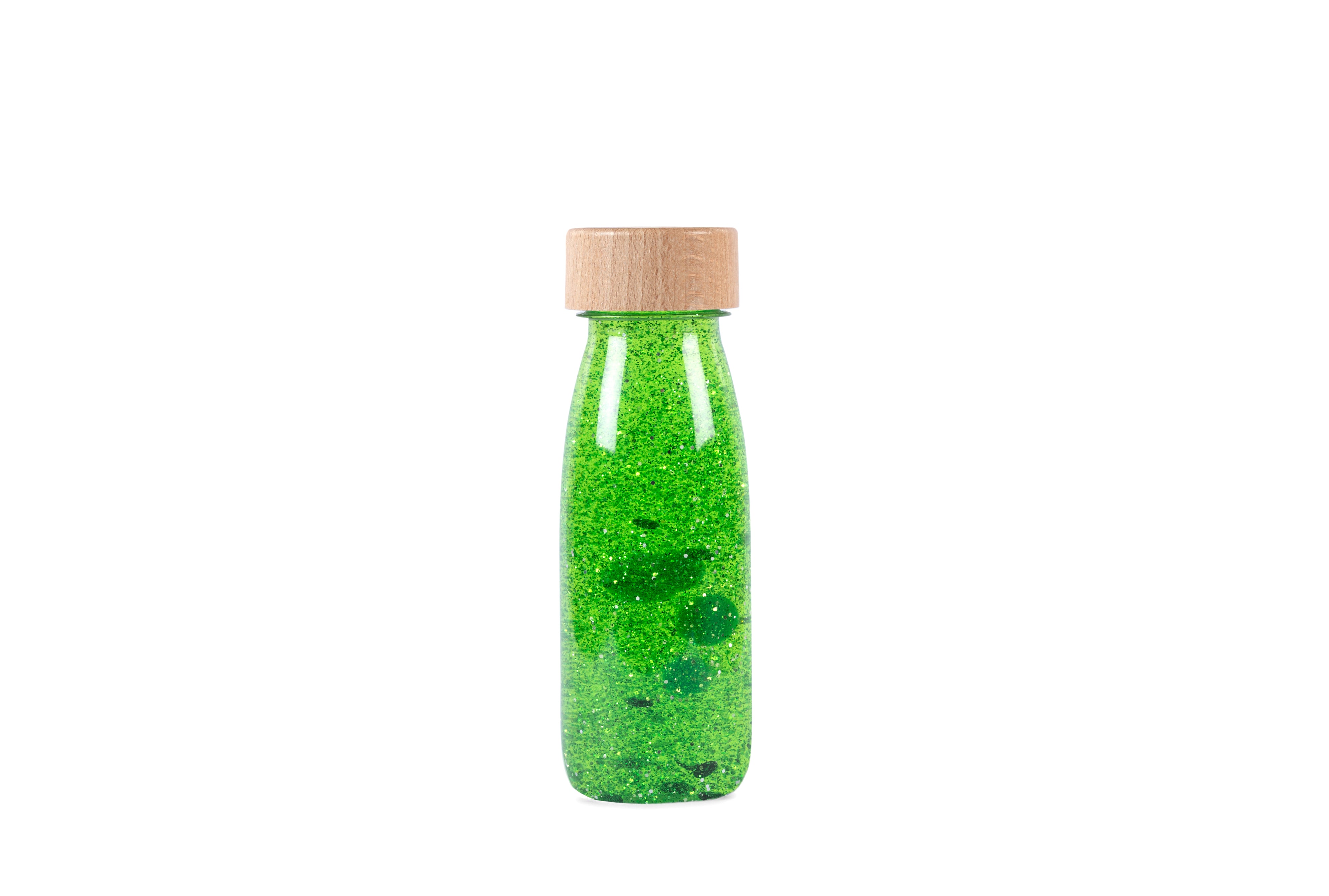 Greifen & Rasseln Petit Boum Petit Boum: Float Bottle Green