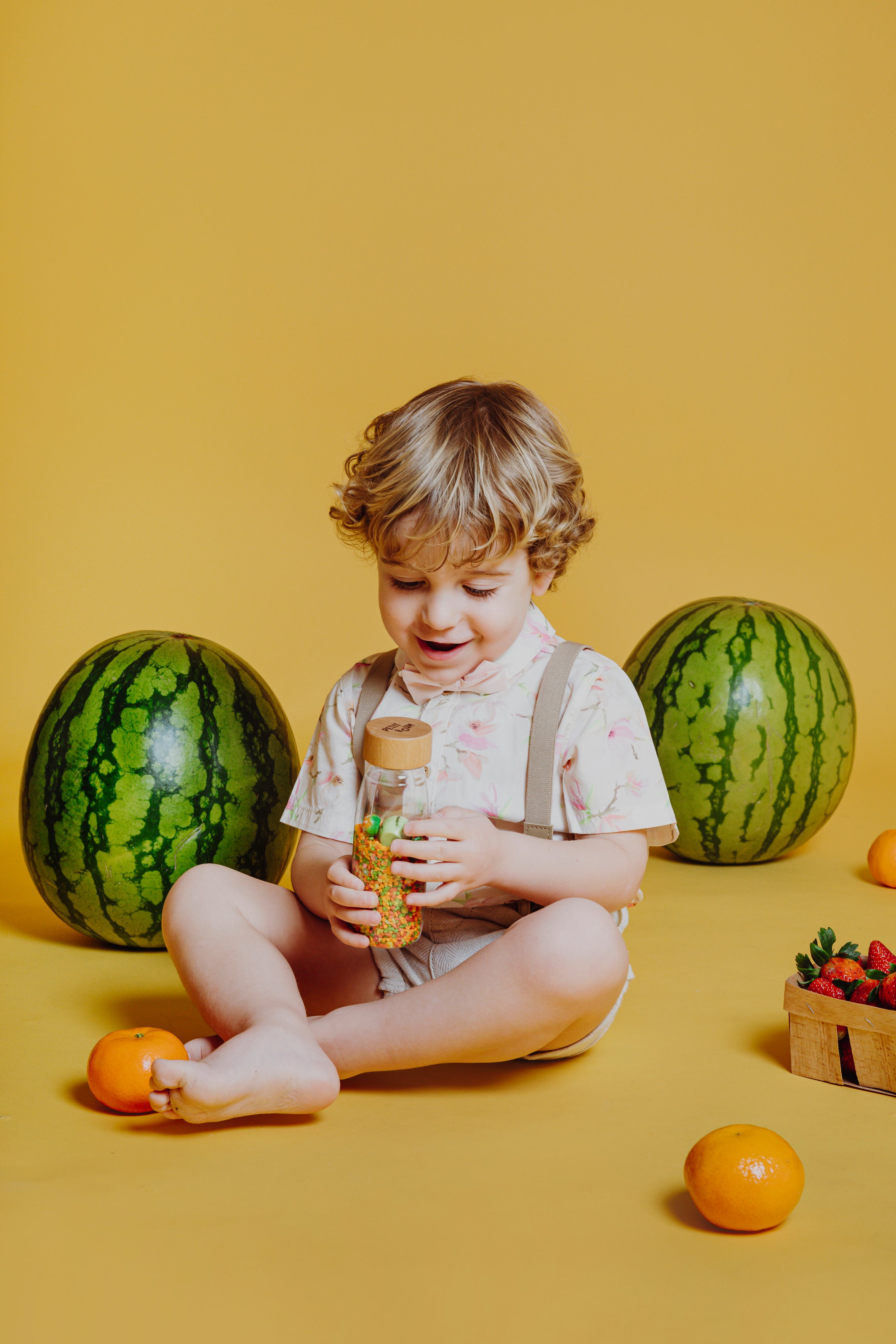 Greifen & Rasseln Petit Boum Petit Boum: Learn Bottle