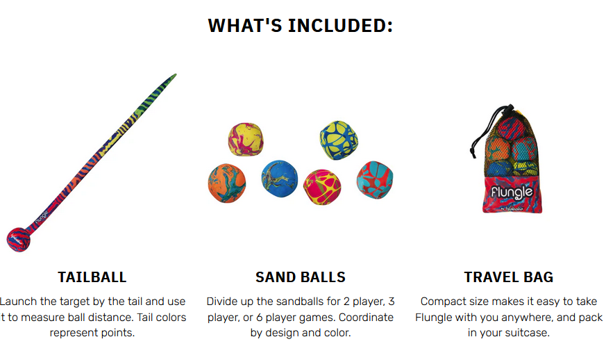 Spielzeug für Draußen elliot Waboba - Flungle Boule Set