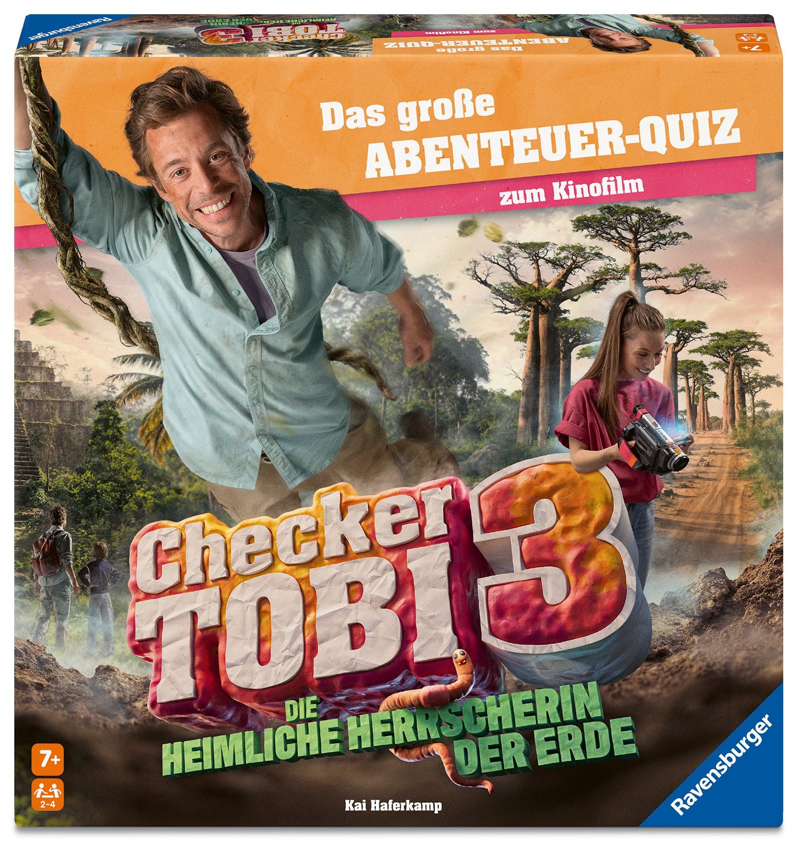 Spiel Ravensburger Checker Tobi: Das große Abenteuer-Quiz