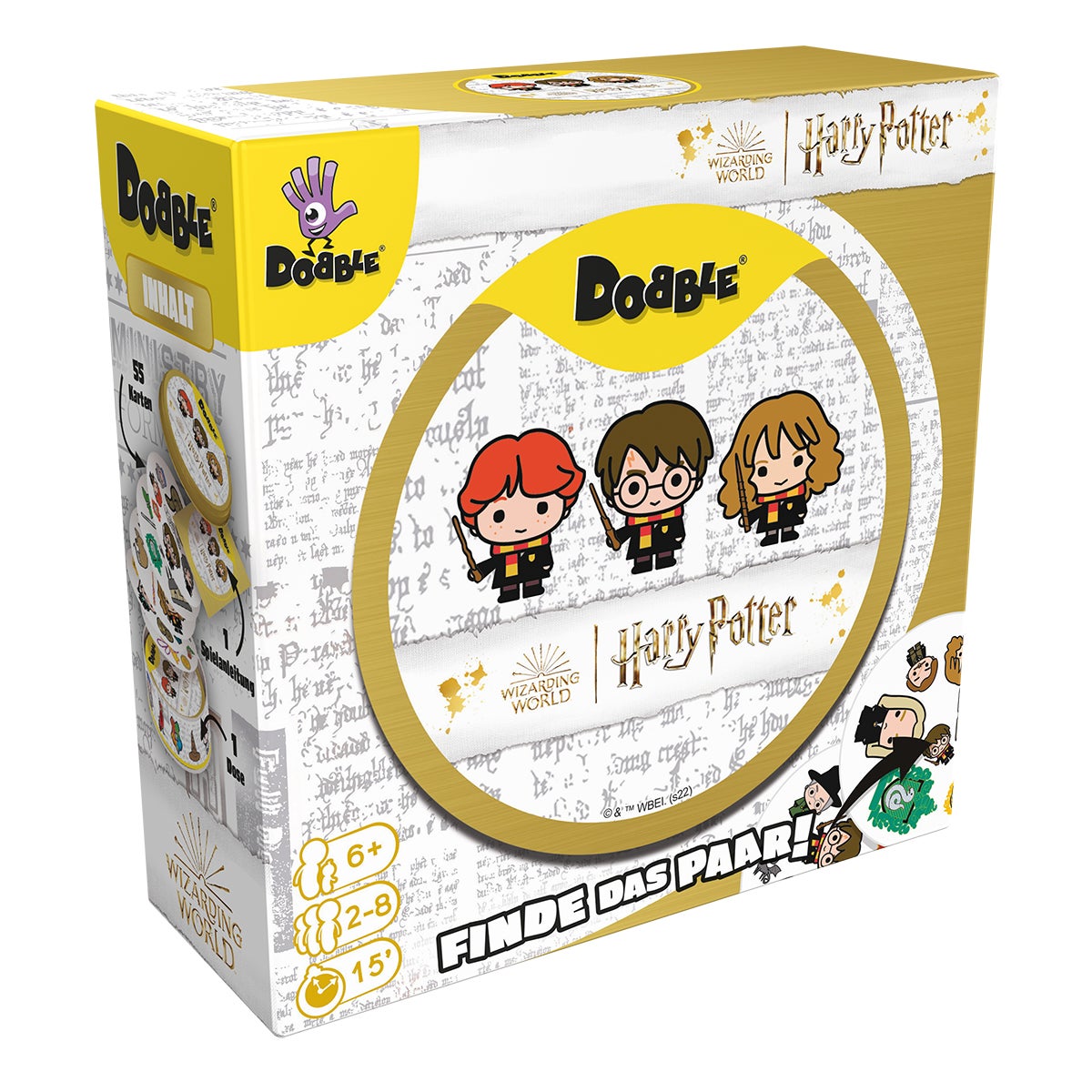 Kartenspiel Asmodee Dobble Harry Potter (neue Auflage)