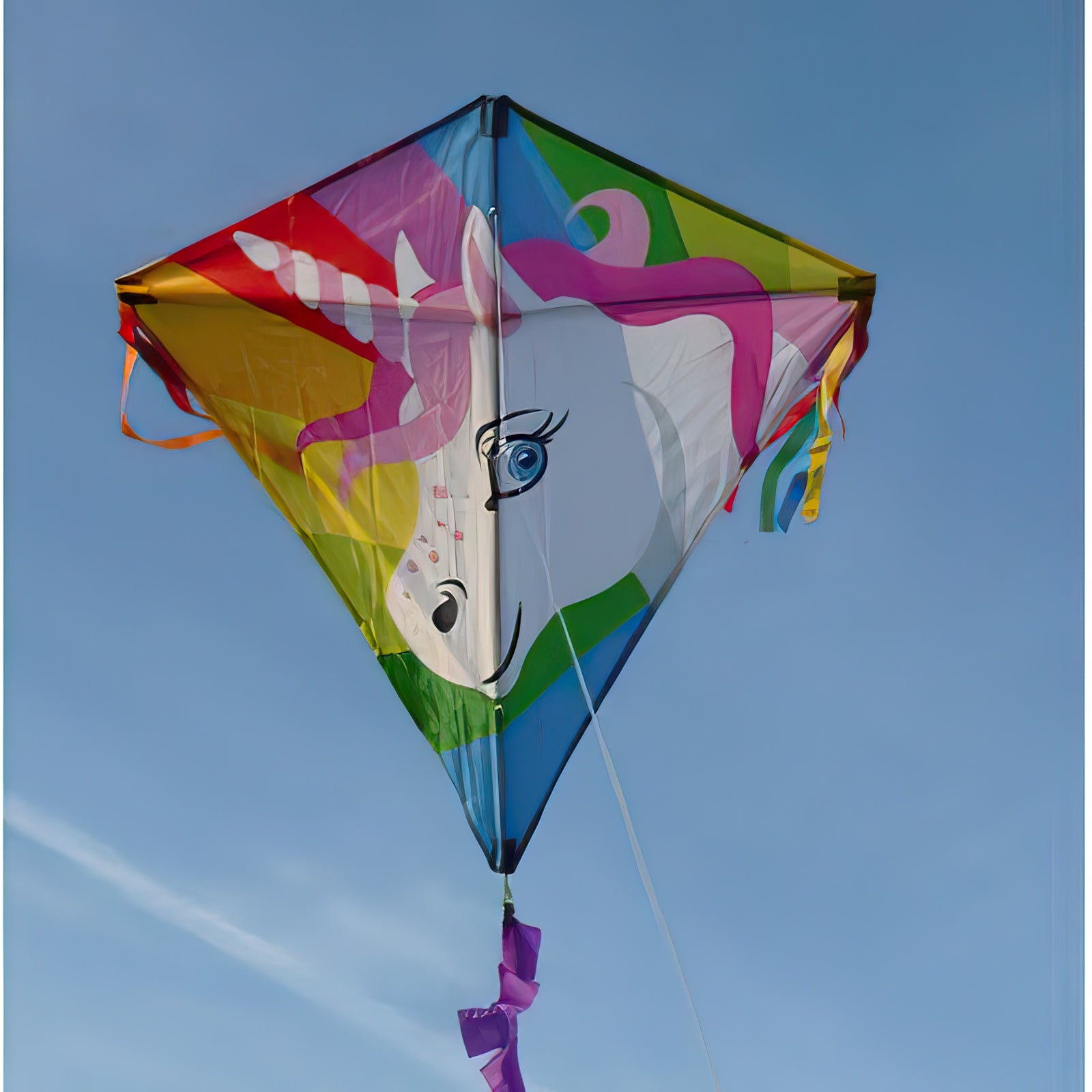 Spielzeug für Draußen elliot Kinderdrachen Eddy Einhorn