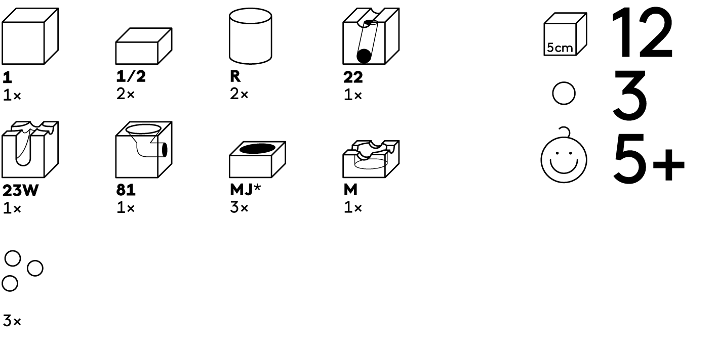 Kugelbahn CUBORO CUBORO JUMP