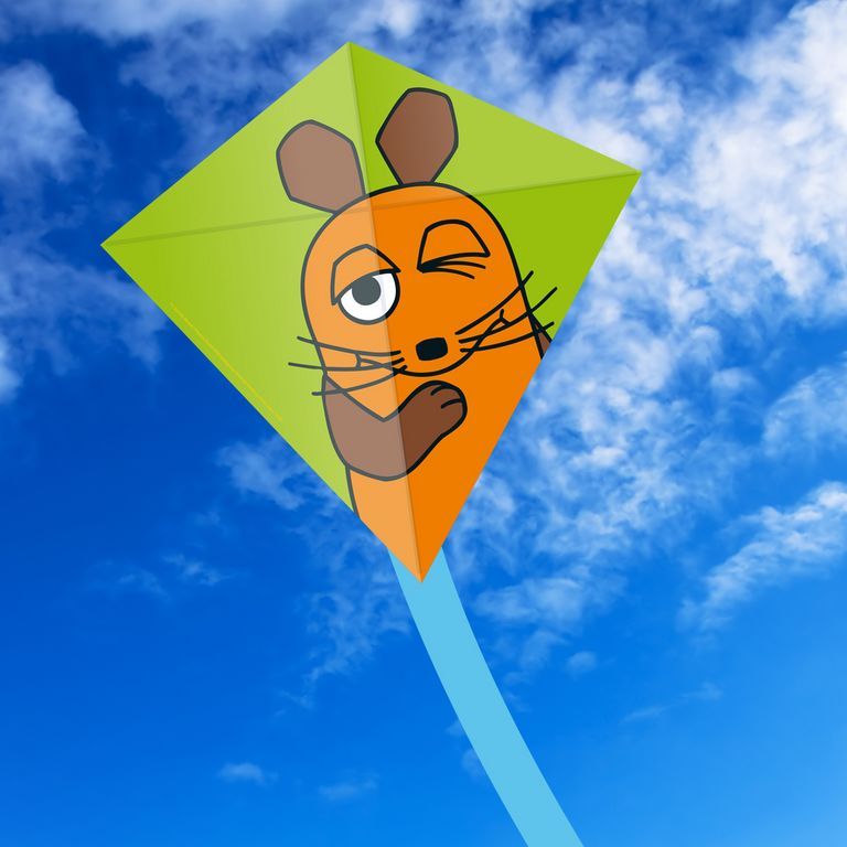 Spielzeug für Draußen elliot Kinderdrachen Eddy "Maus"