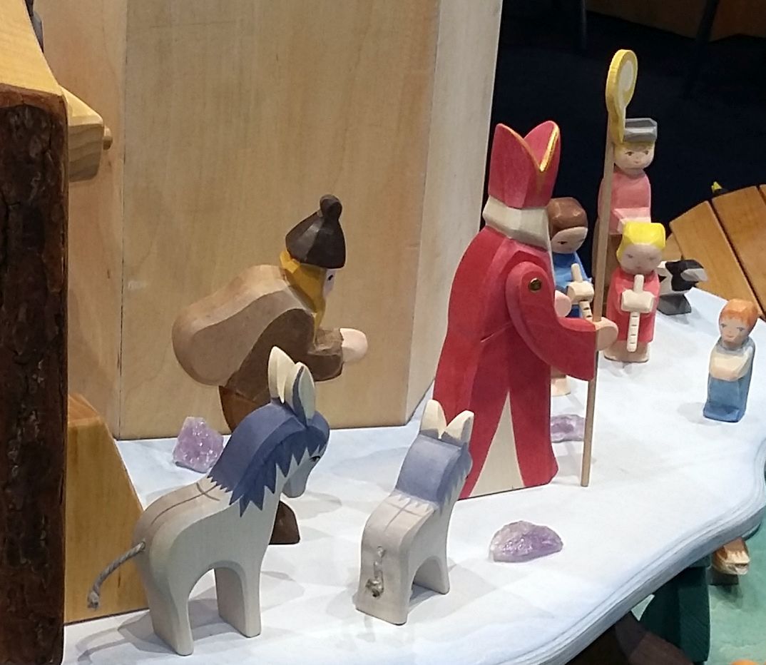 Holztiere & Figuren Ostheimer Holzspielzeug Esel stehend