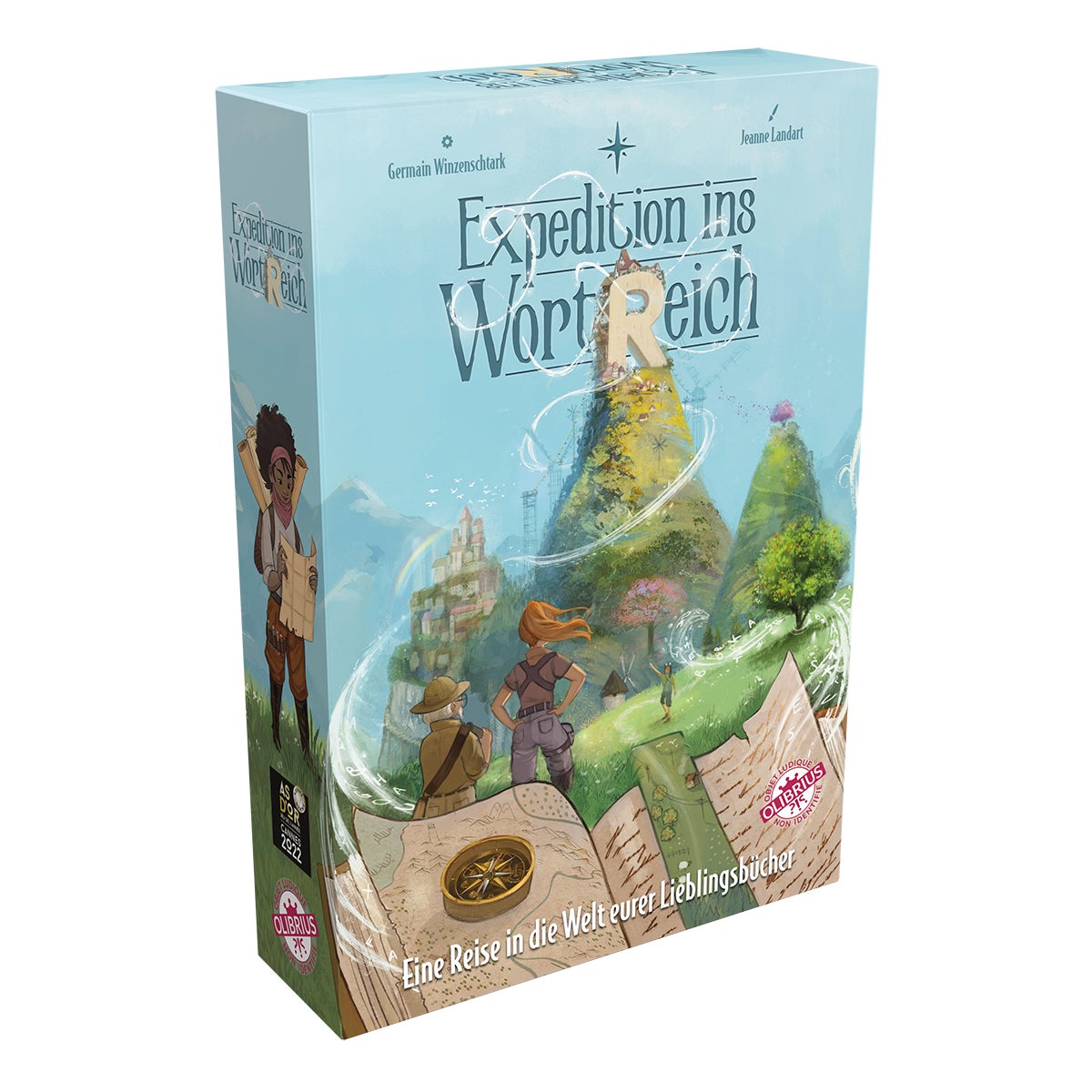 Gesellschaftsspiel Asmodee Expedition ins WortReich