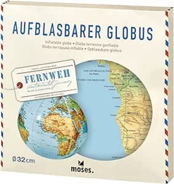 Sonstiges Moses Verlag Fernweh Aufblasbarer Globus
