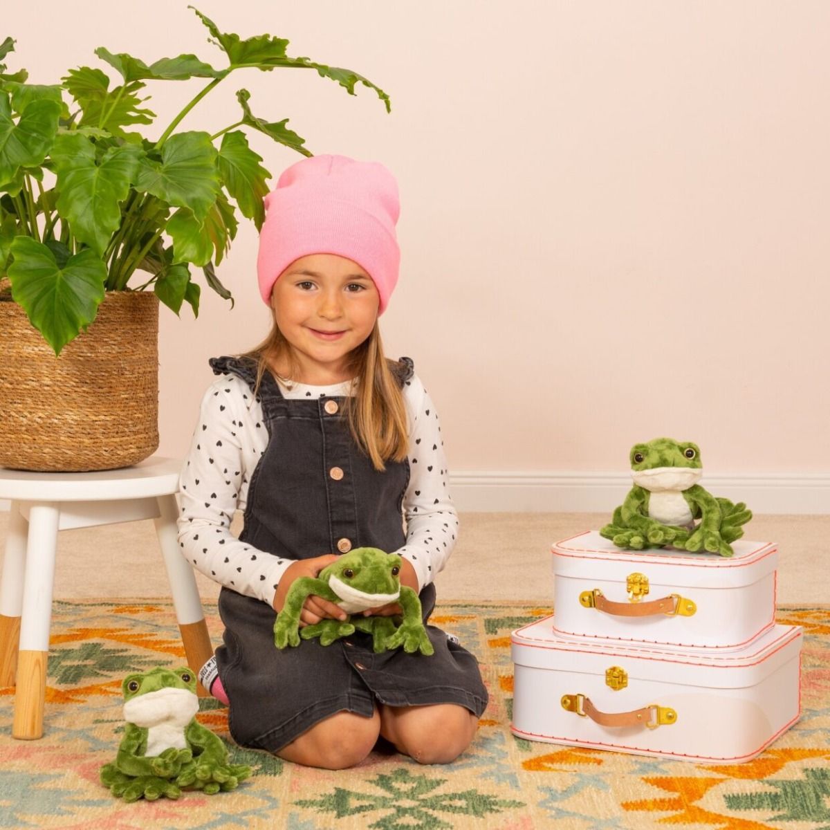 Plüschtier Teddy Hermann Teddy-Herrmann ⎮ Frosch ⎮ 15 cm