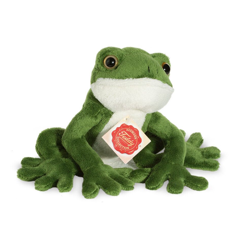 Plüschtier Teddy Hermann Teddy-Herrmann ⎮ Frosch ⎮ 15 cm