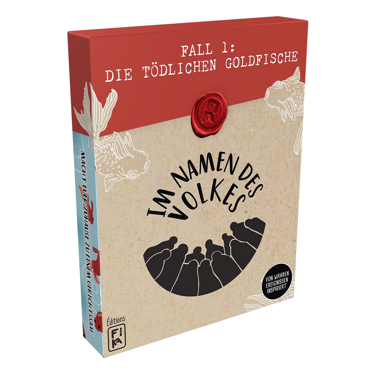 Gesellschaftsspiel Asmodee Im Namen des Volkes Fall 1: Die tödlichen Goldfische
