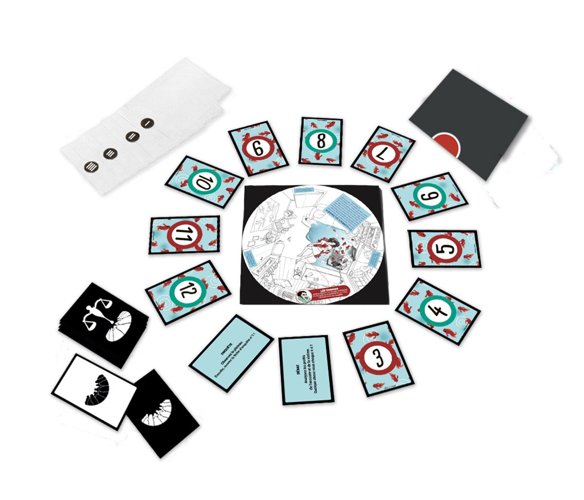 Gesellschaftsspiel Asmodee Im Namen des Volkes Fall 1: Die tödlichen Goldfische