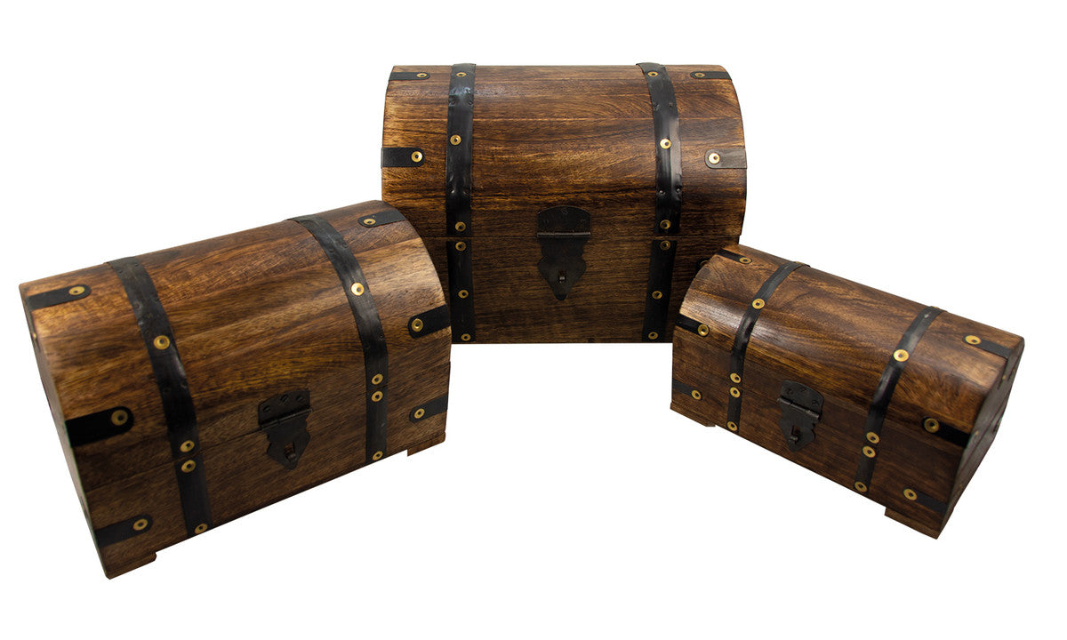 Abenteuer Holzspielerei Kaufmannstruhe mittel