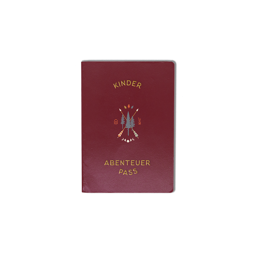 Eintragbuch Roadtyping Kinder Abenteuerpass
