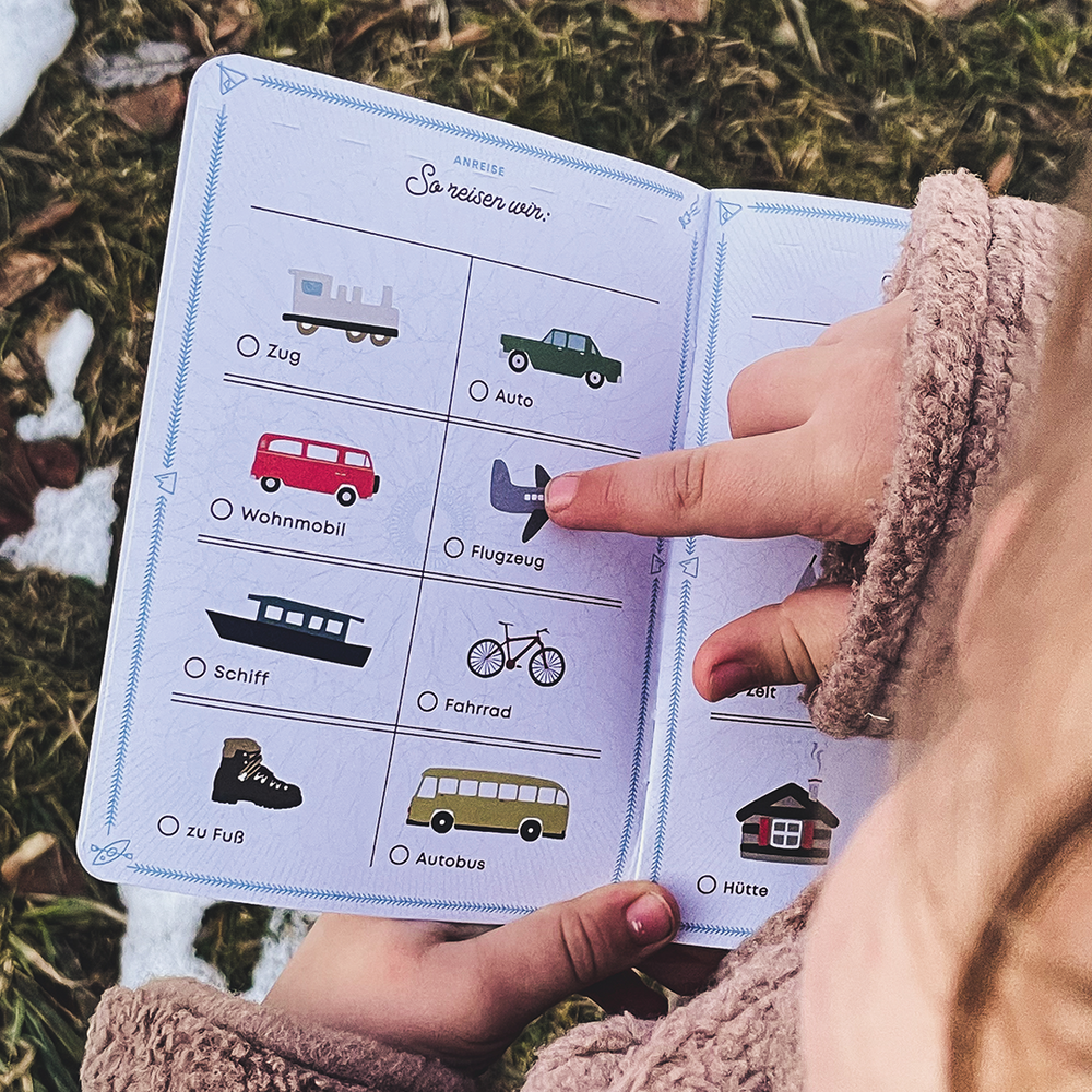Eintragbuch Roadtyping Kinder Abenteuerpass