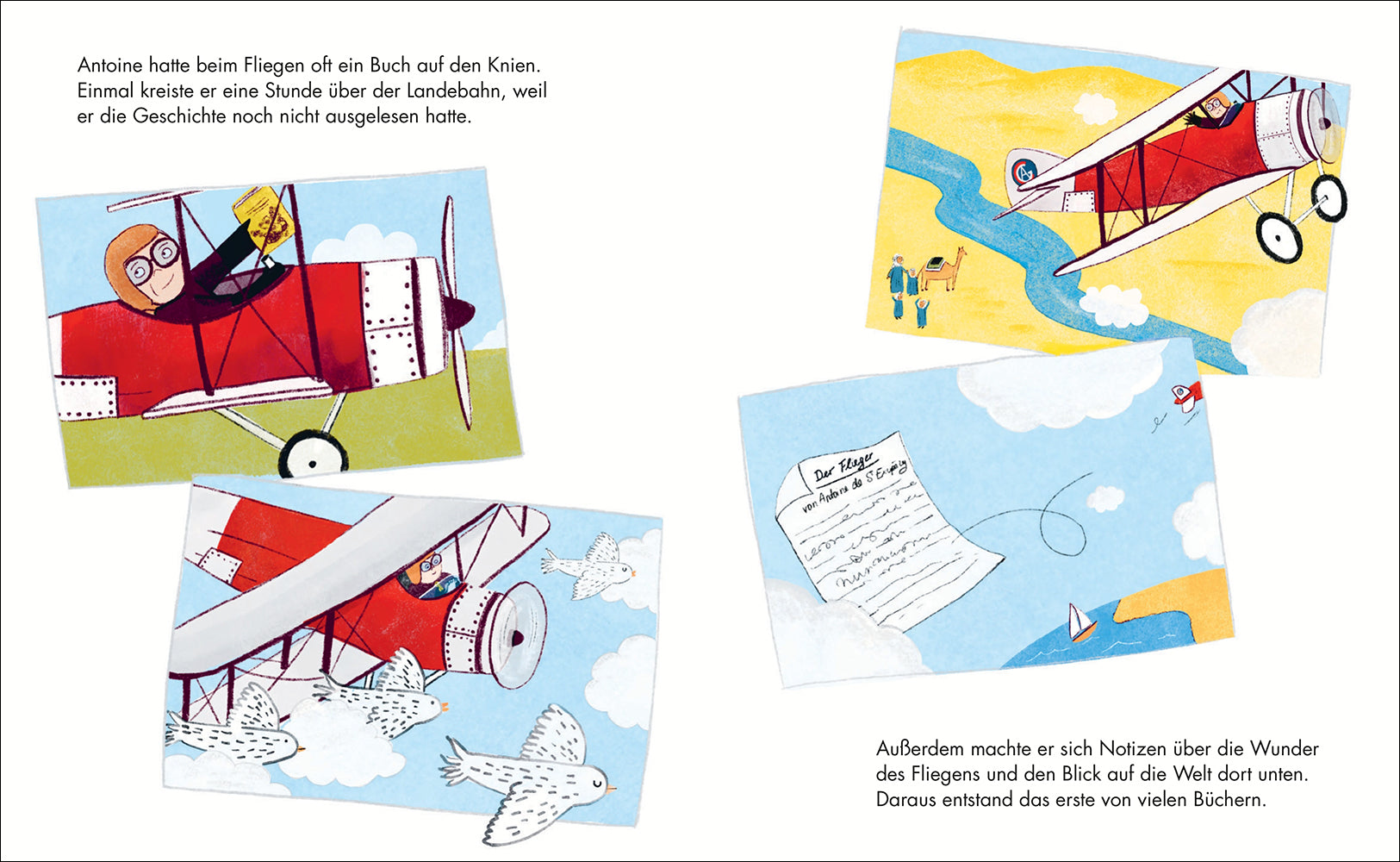 Sachbuch Insel Verlag Little People, Big Dreams – Antoine de Saint-Exupéry