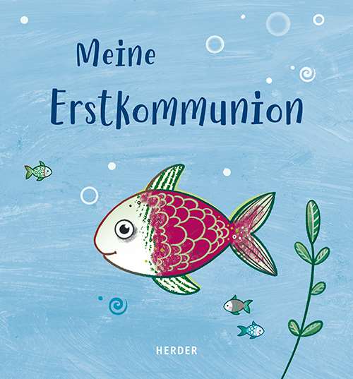 Buch Verlag Herder Meine Erstkommunion Erinnerungsalbum Fisch