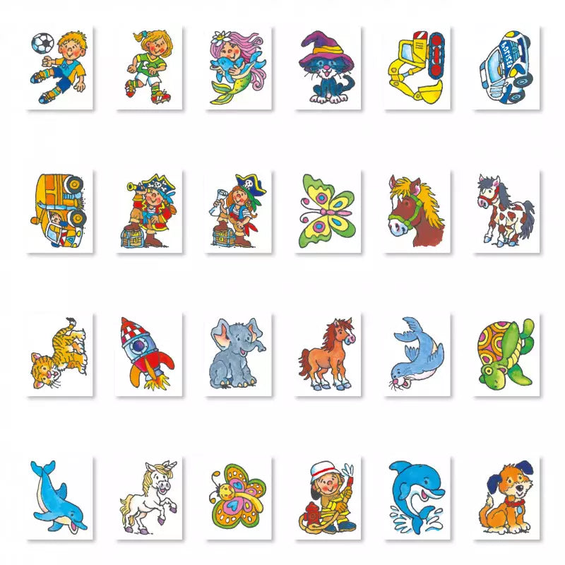 Button Lutz Mauder Verlag Mini-Tattoos (1 Stück)