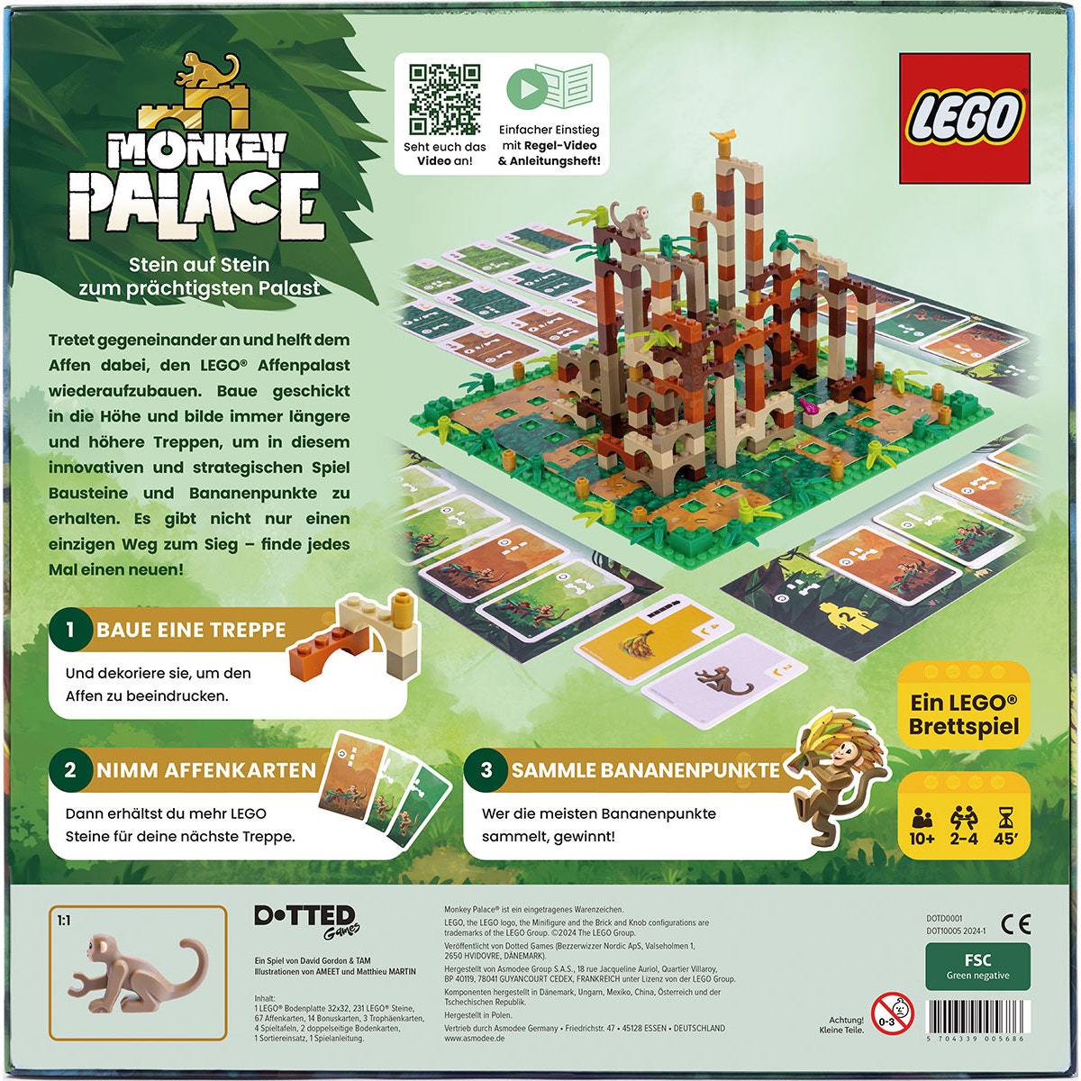 Spiel Asmodee Monkey Palace