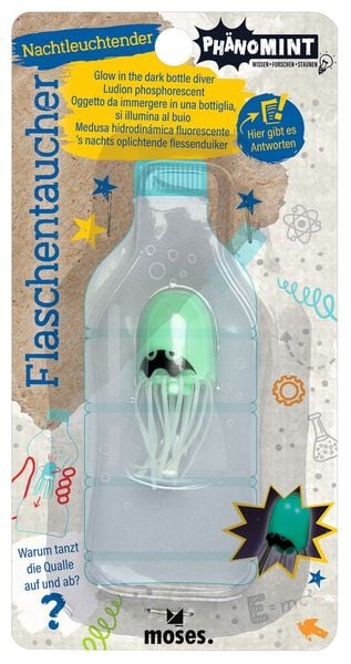 Experiment Moses Verlag PhänoMINT Nachtleuchtender Flaschentaucher