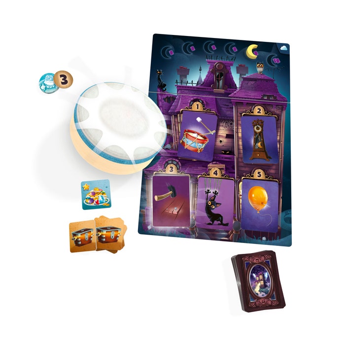 Gesellschaftsspiel Asmodee Mysterium Kids: Der Schatz von Kapitän Buh