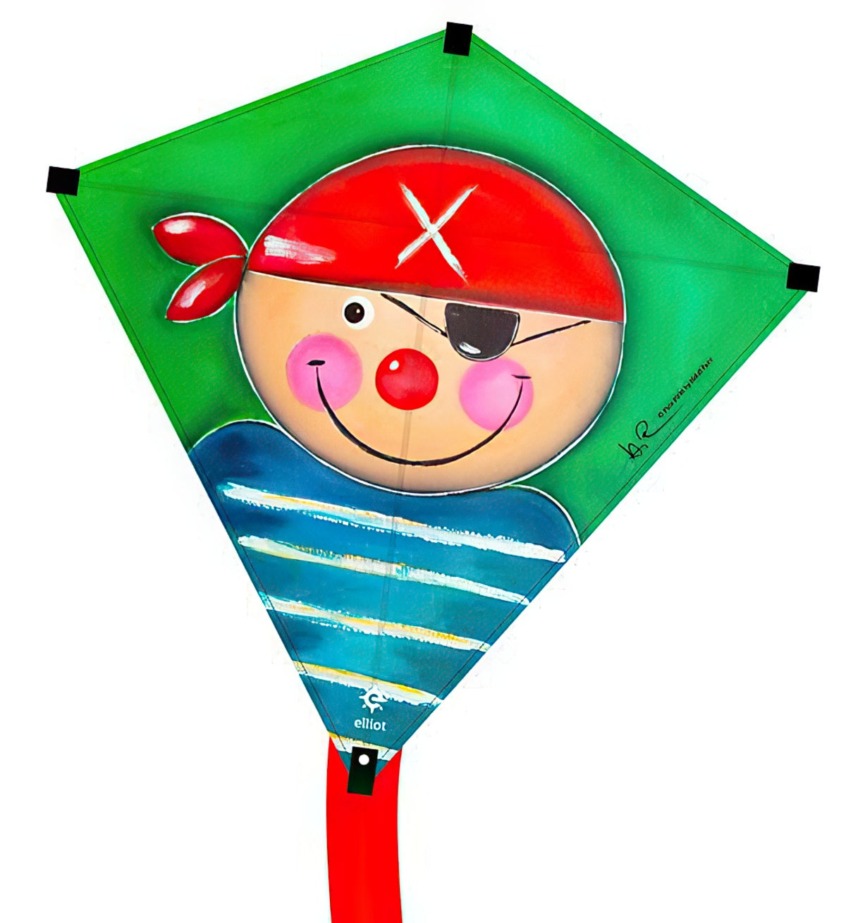 Spielzeug für Draußen elliot Kinderdrachen Eddy Pico Pirat by Heidi Perc