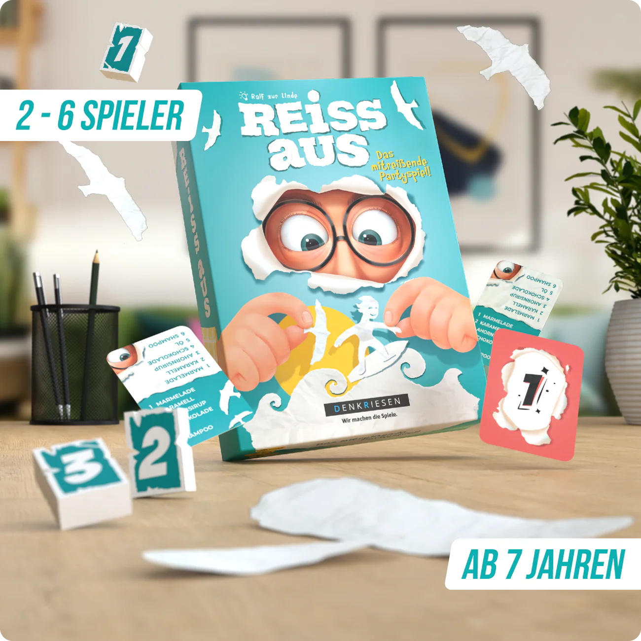 Wissensspiel Denkriesen Reiss aus "Das mitreißende Partyspiel!"