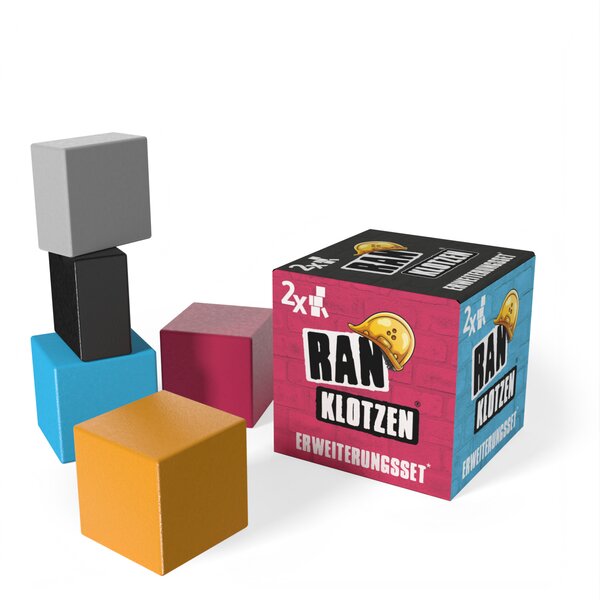Wissensspiel Denkriesen RANKLOTZEN - „Auf die Klötze, fertig, los!“ - Erweiterungsset