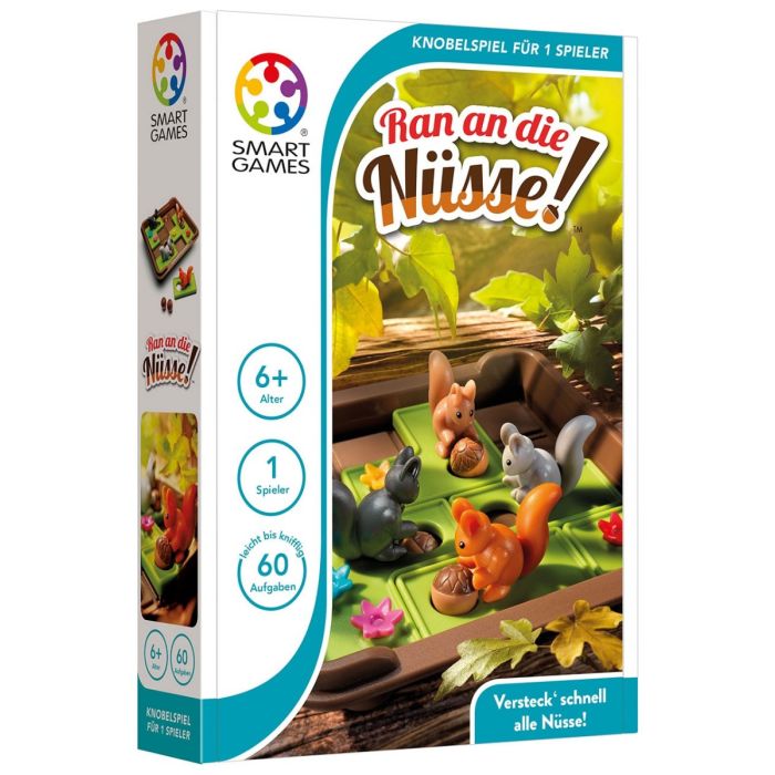 Rätselspiel SmartGames Ran an die Nüsse!