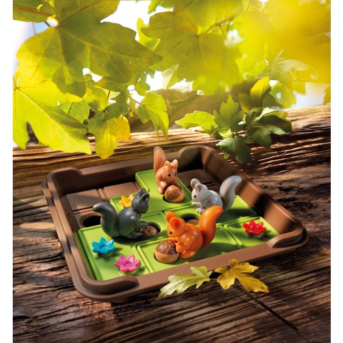 Rätselspiel SmartGames Ran an die Nüsse!
