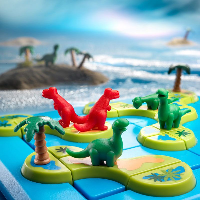 Rätselspiel SmartGames Dinosaurier - Geheimnisvolle Inseln
