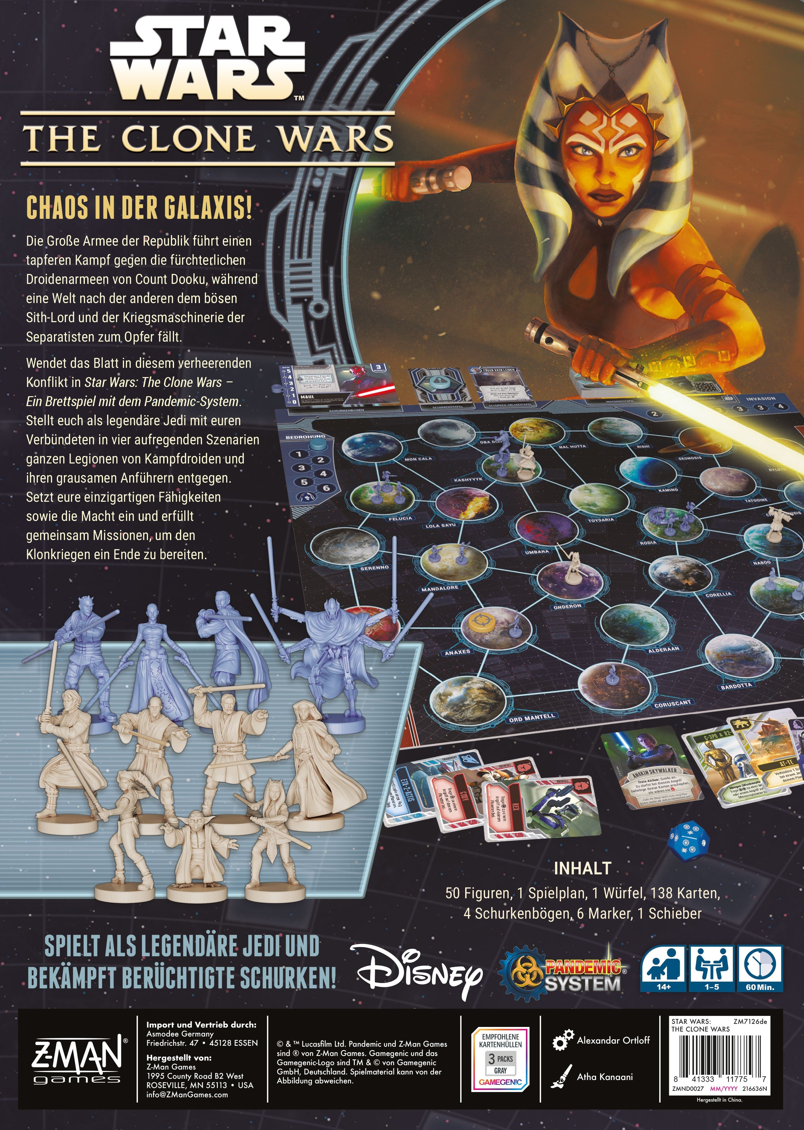 Gesellschaftsspiel Asmodee Star Wars: The Clone Wars