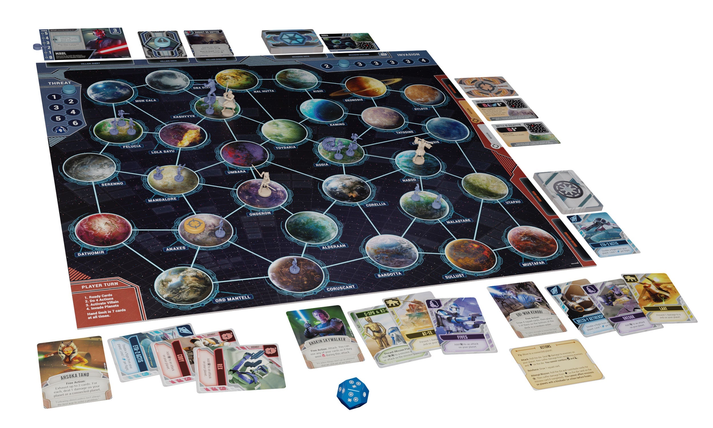 Gesellschaftsspiel Asmodee Star Wars: The Clone Wars