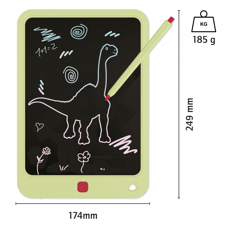 Krimskrams Lutz Mauder Verlag TapirElla Dino-Pad, LCD Zaubermaltafel für Kinder