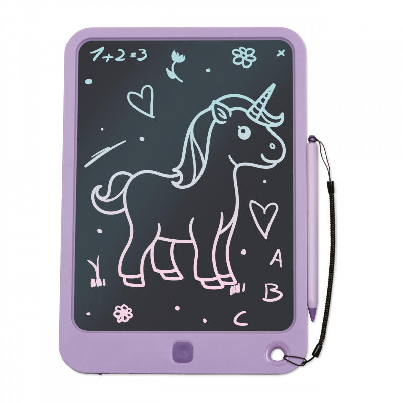 Krimskrams Lutz Mauder Verlag TapirElla Einhorn-Pad, LCD Zaubermaltafel für Kinder