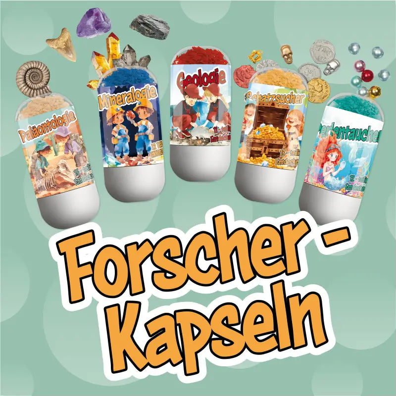 Krimskrams Lutz Mauder Verlag TapirElla Forscher Kapsel