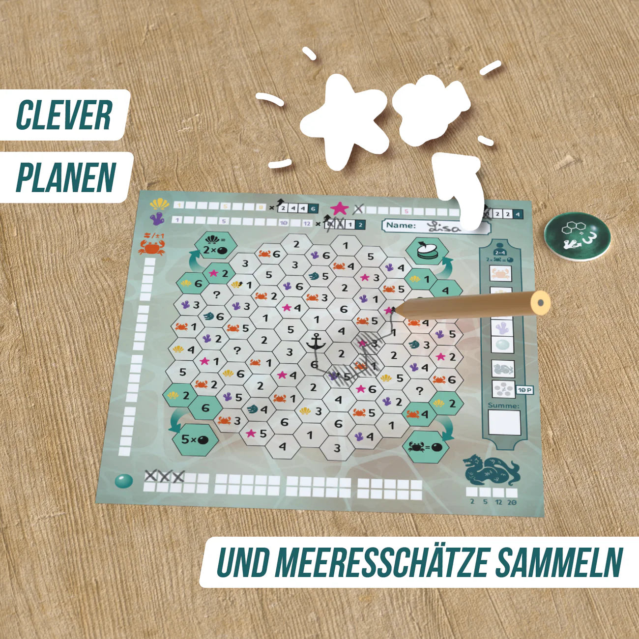 Wissensspiel Denkriesen Velmohra "Im Bann der Tiefe"