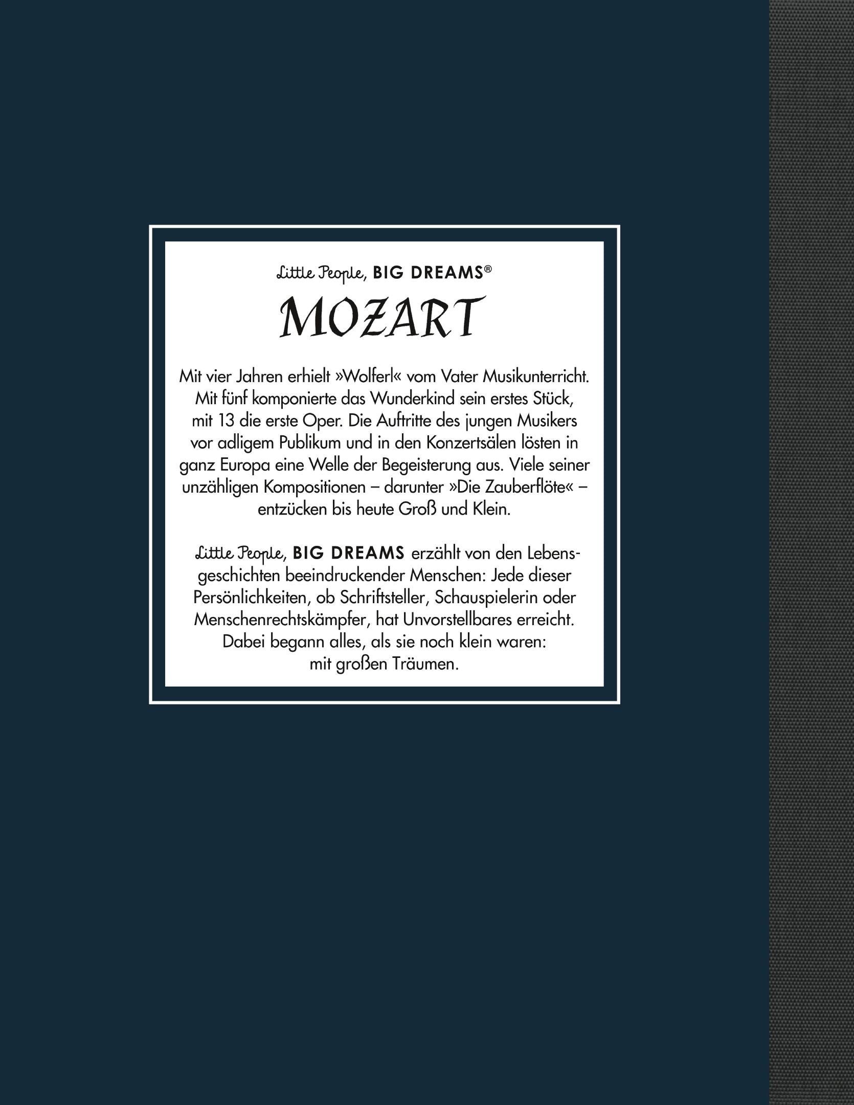 Sachbuch Insel Verlag Little People - Wolfgang Amadeus Mozart