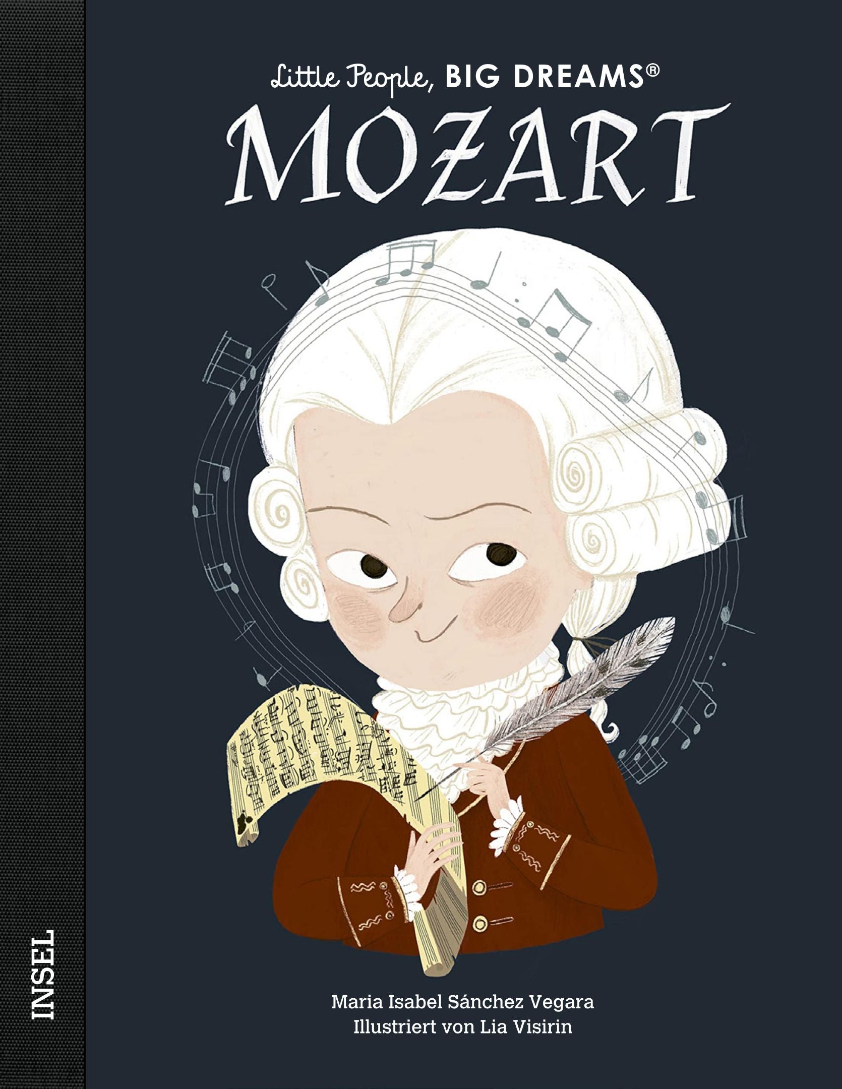 Sachbuch Insel Verlag Little People - Wolfgang Amadeus Mozart