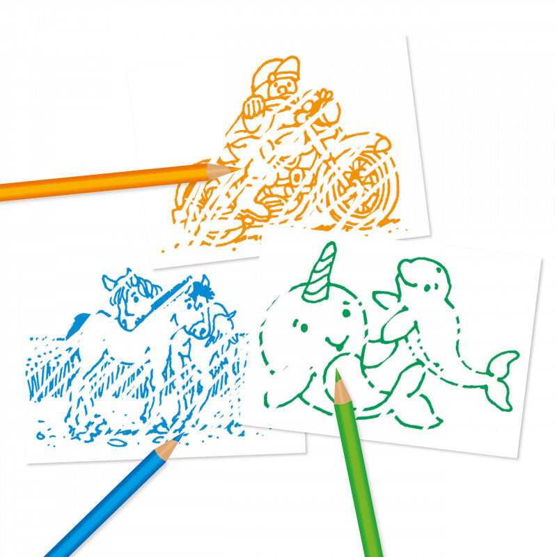 Sonstiges Lutz Mauder Verlag Zauberblock, A8, 8 Motive sortiert