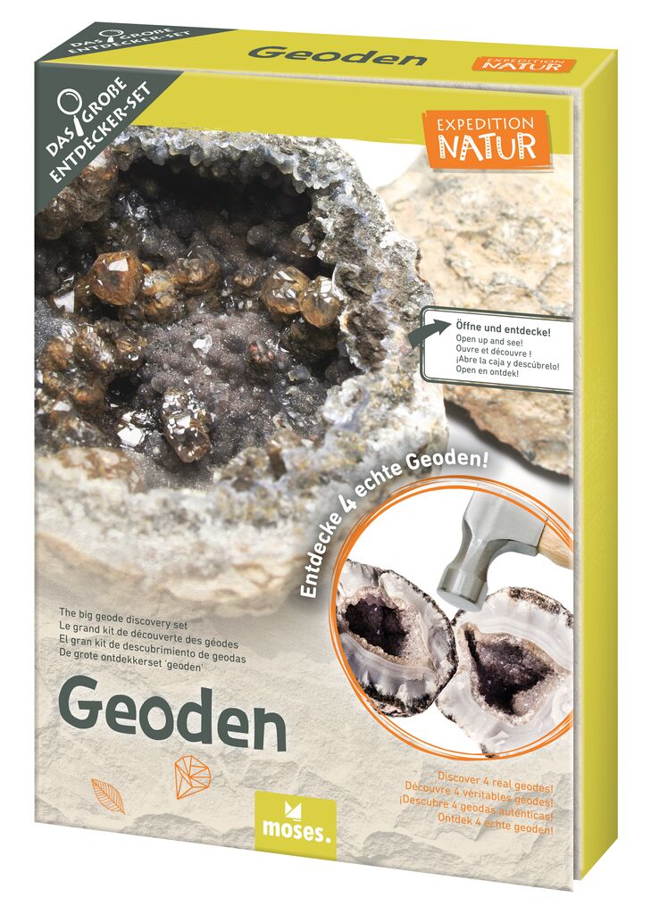 Abenteuer Moses Verlag Expedition Natur - Das große Geoden-Entdecker-Set
