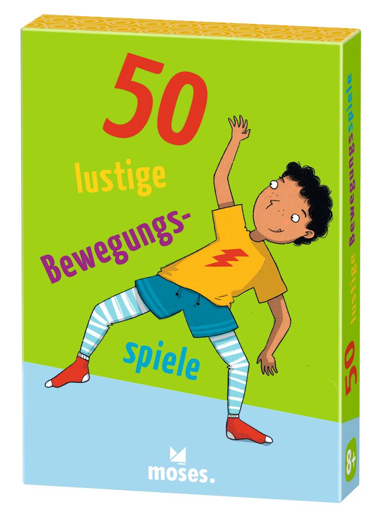 Moses 50 Karten / Pocket Quiz Moses Verlag 50 lustige Bewegungsspiele