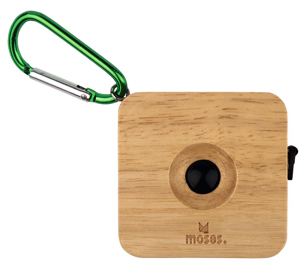 Abenteuer Moses Verlag Expedition Natur Maßband mit Karabiner