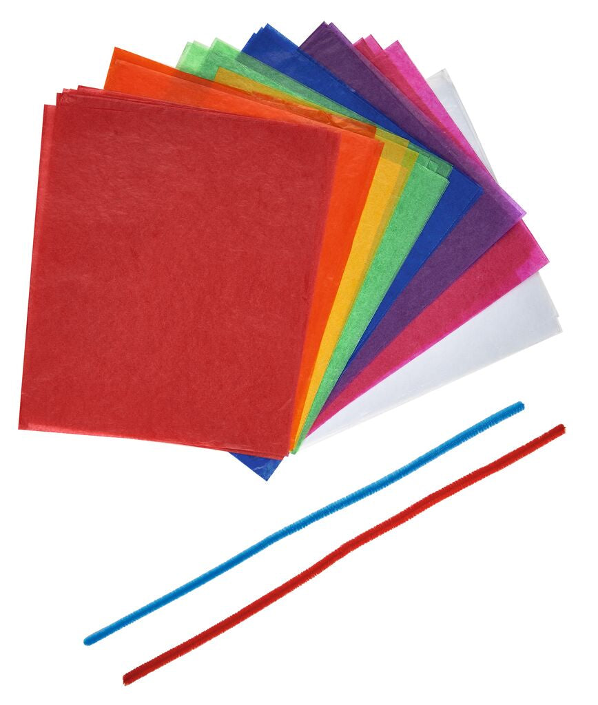 Basteln Moses Verlag Krabbelkäfer Bunte Sonnenfänger aus Papier - Bastelset für 20 Fensterbilder