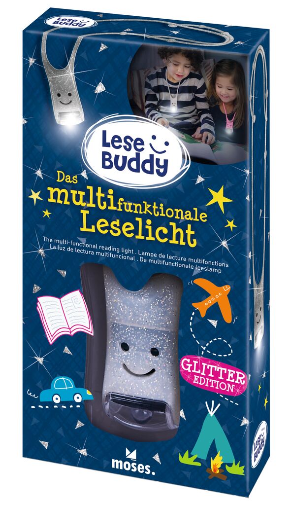 Sonstiges Moses Verlag Lese Buddy Glitzer Silber