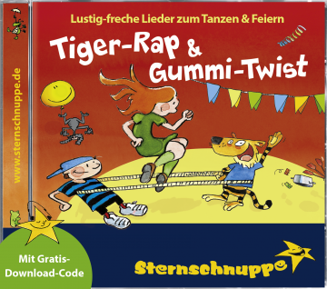 CD Sternschnuppe Verlag Tiger-Rap & Gummi-Twist