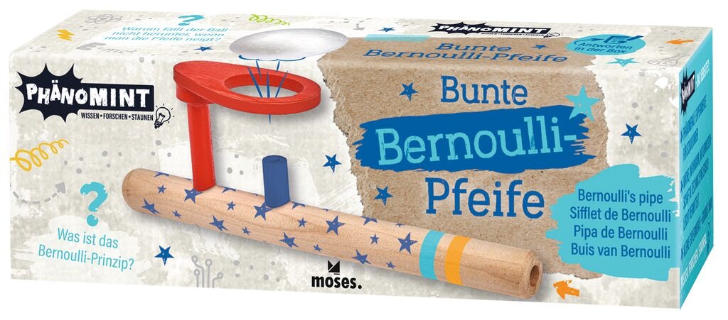 Experiment Moses Verlag PhänoMINT Bunte Bernoulli-Pfeife