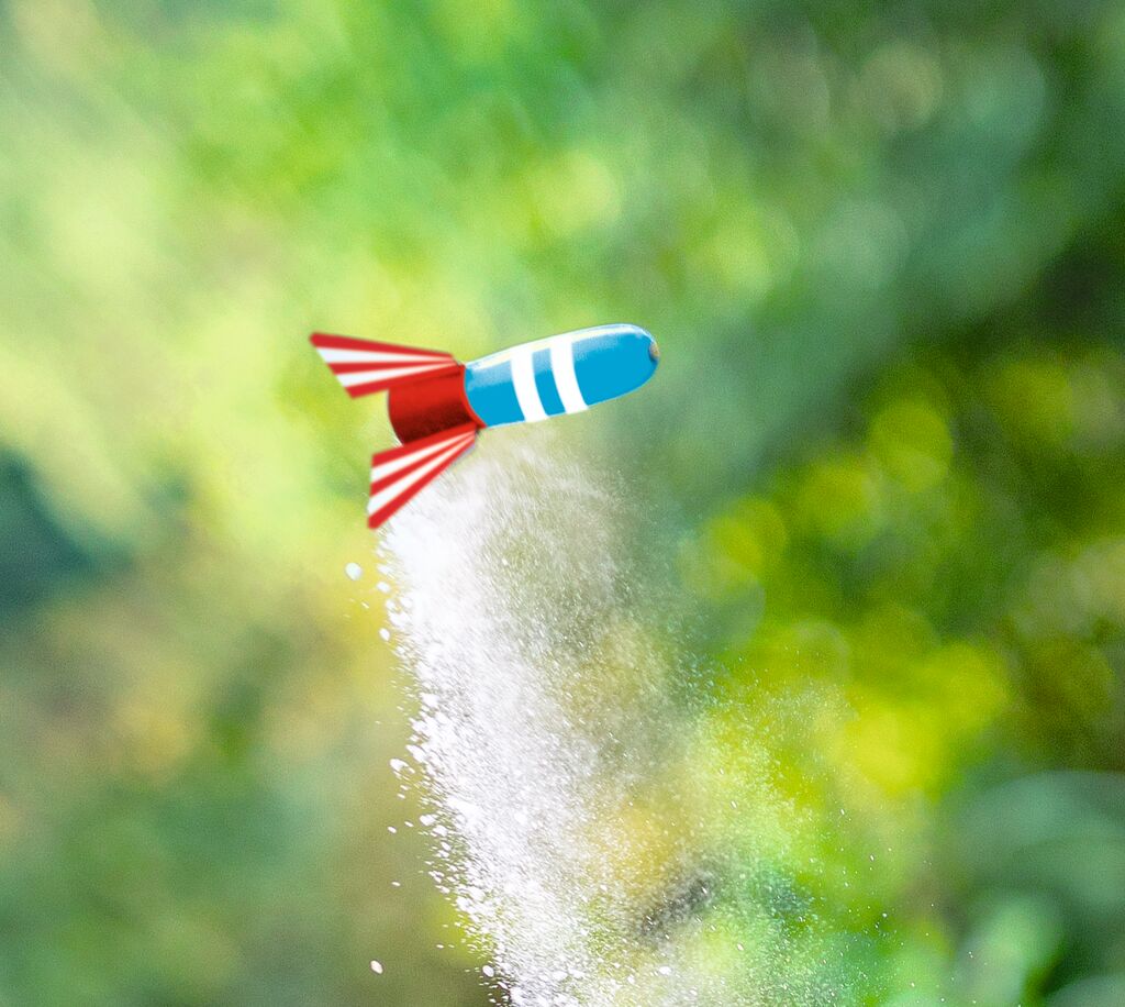 Experiment Moses Verlag PhänoMINT cO2-Rakete