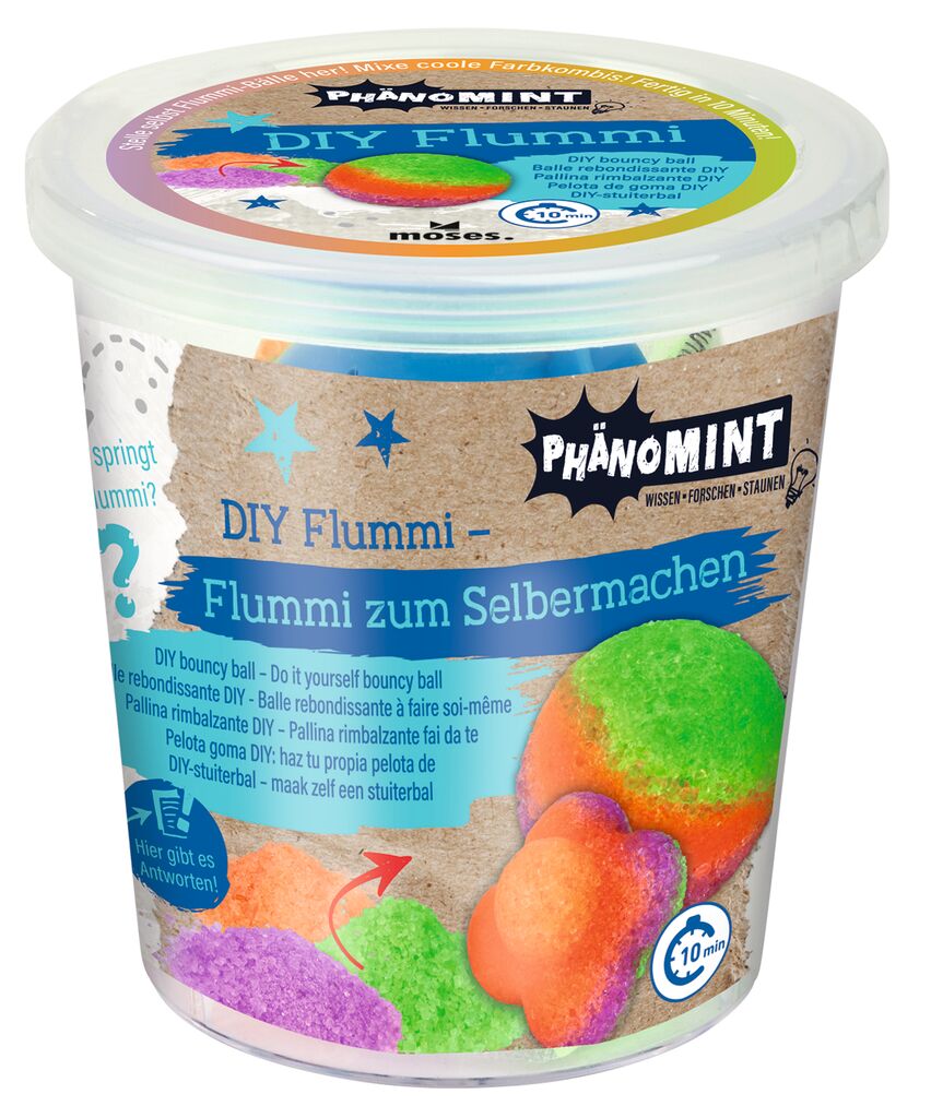 Experiment Moses Verlag PhänoMINT Flummi selber machen