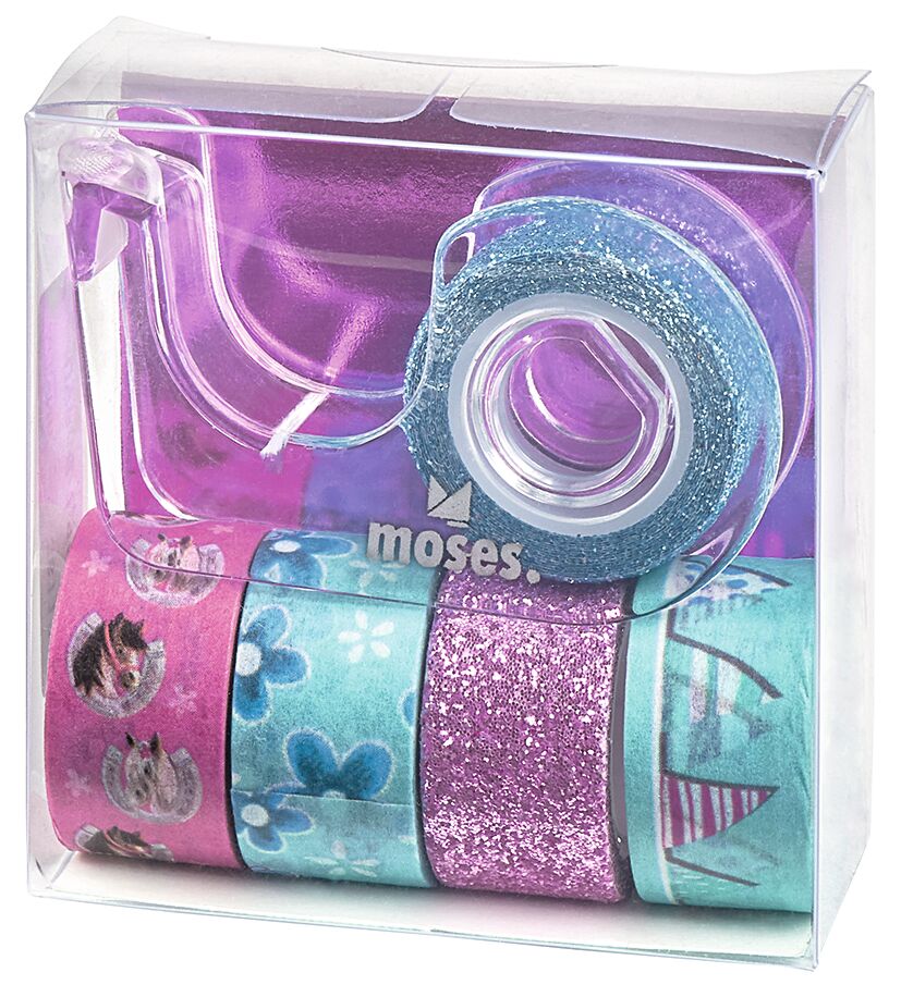 Sonstiges Moses Verlag Deko-Tape Pferde (pink oder blau)