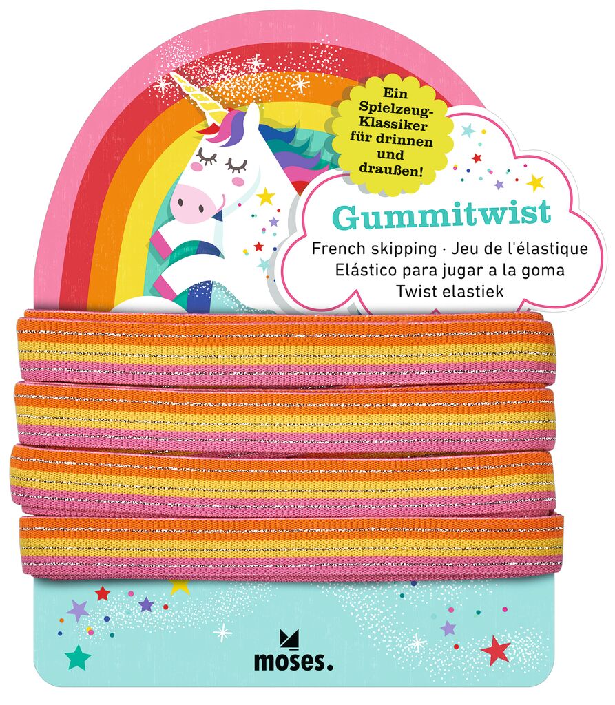 Krimskrams Moses Verlag Gummitwist Rainbow